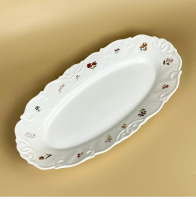 Блюдо овальное КРОКУС 40*24*5см  (6) П 109-209