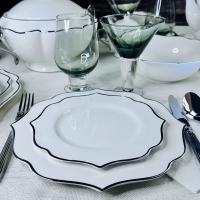 Набор тарелок  6шт. MAGNOLIA SILVER 20.5см. (12) П 205-591