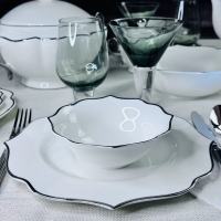 Набор салатников 6шт MAGNOLIA SILVER 15см. (6) П 205-596