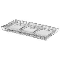 Блюдо сервировочное CRYSTALITY 3сек  28*15*2см 345-513