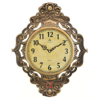 Часы настен. 37*45см корич. TLD 35194/1