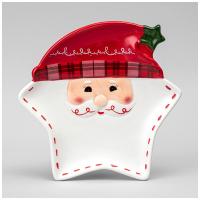 Блюдо сервировочное  CHRISTMAS HOLIDAYS 21*21*2см  230-509