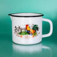 Кружка эм. ПЕТУШОК 1,4л. со сливным носиком ЭТ 75377