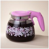 Заварочный чайник AGNESS 900мл. СИРЕНЬ  885-113