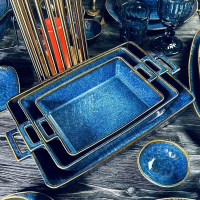 Блюдо прям. д/запекания 25,5*15,5 см AQUAMARINE (24) П 133-312
