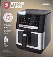 Аэрогриль STONE LAND 6,5л. цв. черн. SAF-9801