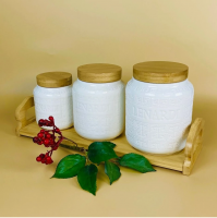 Набор из 3-х банок 1/0,6/0,36л BAMBOO (8)  П140-132