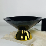Фруктовница на ножке MULTICOLOR 27*14см  163-018