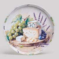 Поднос сервировочный GOURMET FEAST 33*2,1см 898-245