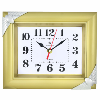 Часы настен. 25*21см TLD ATLANTIS  А 6066 gold