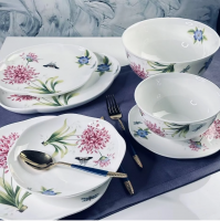 Сервиз обеденный FLOWERS 23пред кост.фарф (2) П 205-974