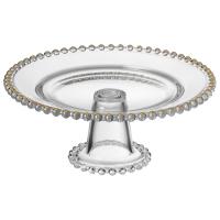 Блюдо сервировочное GOLDEN CHARM на ножке  20*8см  345-503
