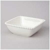 Салатник квадратн. PEARL 20*7,5см 1200мл  (12) 761-104