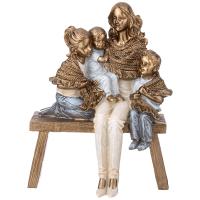 Статуэтка МАМА с ДЕТЬМИ  14*9*18см 162-1194